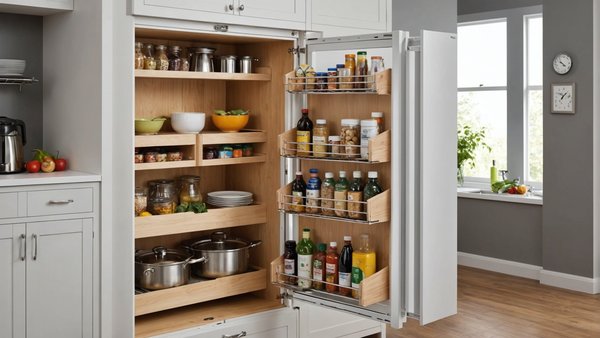 Elevate Your Small Kitchen: The Impact of Pull-Out Pantry Systems on Accessibility and Healthy Eating Habits