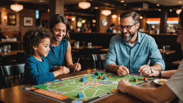 Boosting Family Restaurant Engagement: The Power of Interactive Tabletop Games